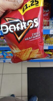 Doritos chilli heatwave front packaging