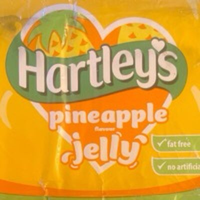 Pineapple flavour jelly
