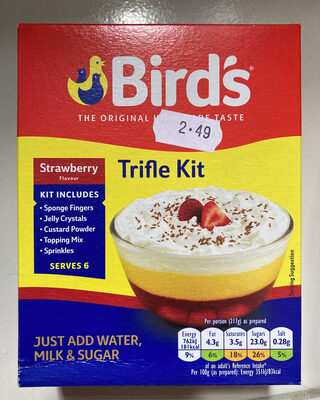 Birds trifle kits