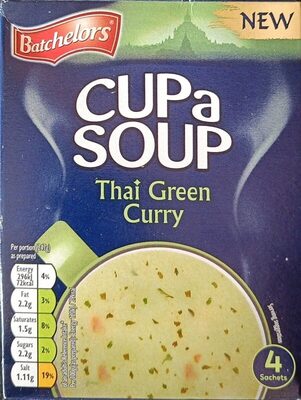 CUPaSOUP Thai Green Curry