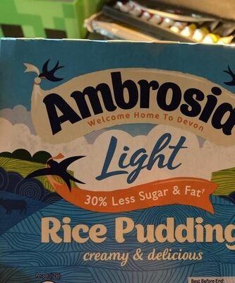 Light rice pudding