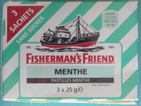 Pastilles Menthe sans sucres