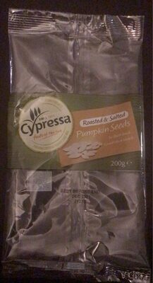 Roasted & Salted Pumkin Seeds front packaging