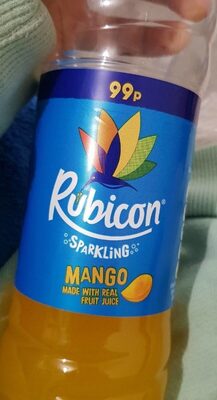 Rubicon sparkling mango juice