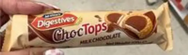 Digestives Tops Milk Chocolate