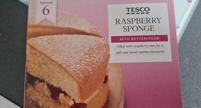 Tesco Raspberry Sponge Cake