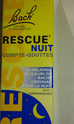 Rescue Nuit Compte Goutte - 10 ML - Bach