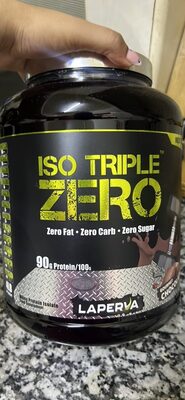 Whey Protein Isolate front packaging