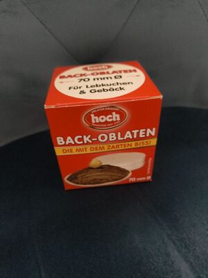 Back-Oblaten front packaging