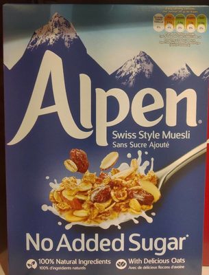 Muesli No Added Sugar Swiss Style