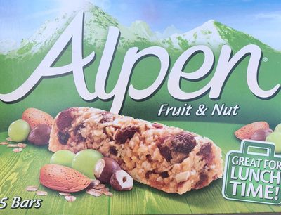 Bars Fruit & Nut Multipack 5 x