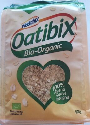 Weetabix Oatibix avena bio front packaging