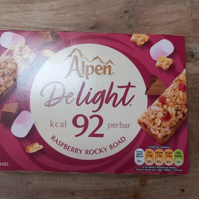 De light raspberry rocky road imp