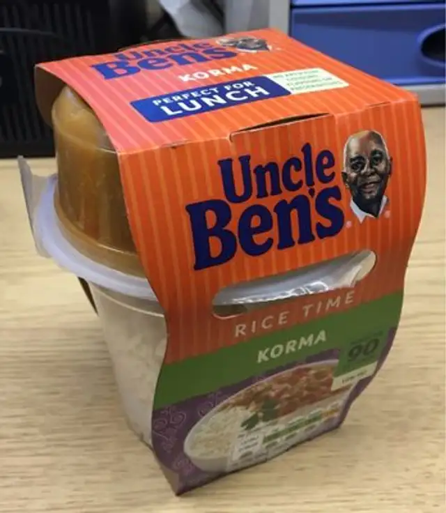 Rice time Korma front packaging