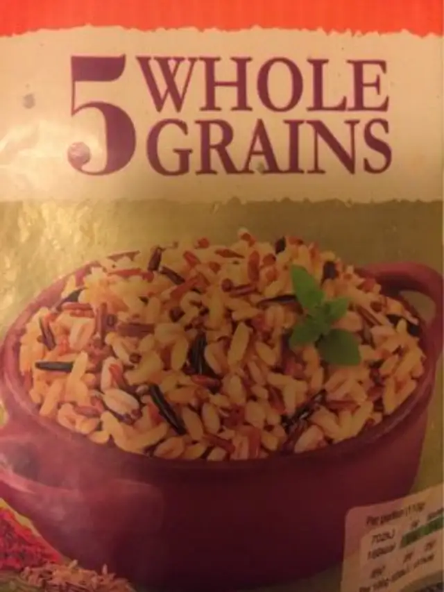 Uncle Bens 5 Wholegrains Rice front packaging