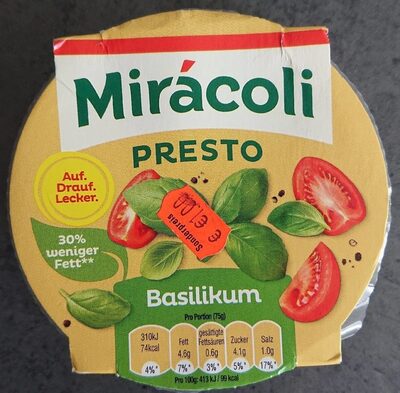 Miracoli Presto Basilikum