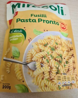 Pasta Pronto front packaging