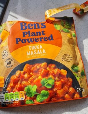 Ben's plant powered Tikka masala