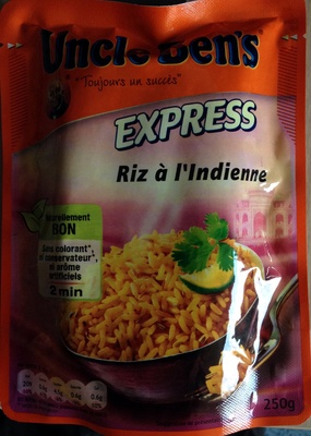 Pilau rice (uncle bens)