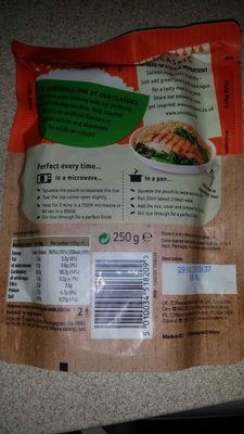 Wholegrain rice front packaging