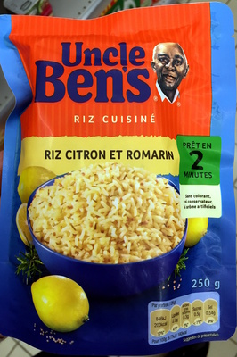 BEN'S® Special Lemon & Rosemary Rice front packaging