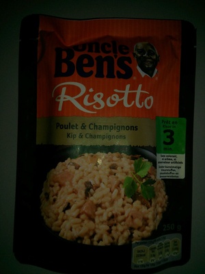 Risotto poulet champignons Uncle Ben's 250 g