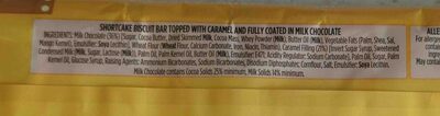 Rocky Caramel ingredients label