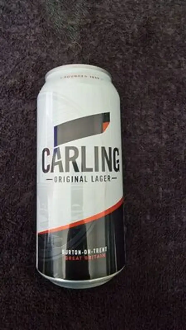 CARLING ORIGINAL LAGER- BURTON-ON-TR front packaging