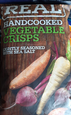 handcooked vegetable crisps