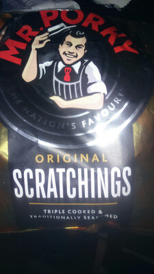 Mr. Porky The Nation's Favorite Original Scratchings front packaging