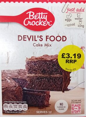 Devil Food Mix front packaging