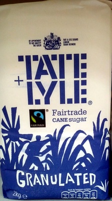 Granulated Fairtrade Cane Sugar front packaging