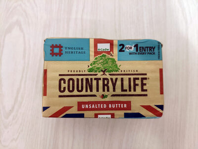 Unsalted Butter front packaging