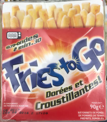 Fries to Go Dorées et Croustillantes!