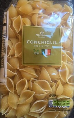 Conchiglie durum wheat shell pasta