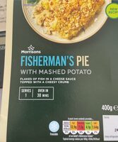 Fishermans pie with mash potato