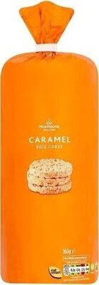 Mor Caramel Rice Cakes 160g front packaging