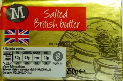 Salted British Butter