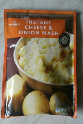 Instant cheese & onion mash
