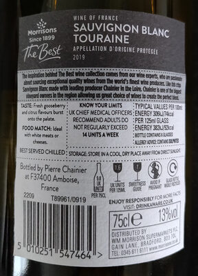 Touraine Sauvignon blanc