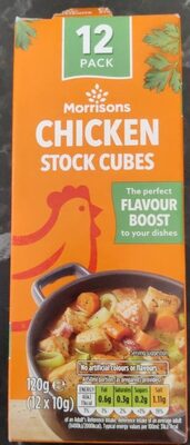 Chicken Stock Cubes front packaging