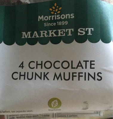 Muffins ay chocolat front packaging