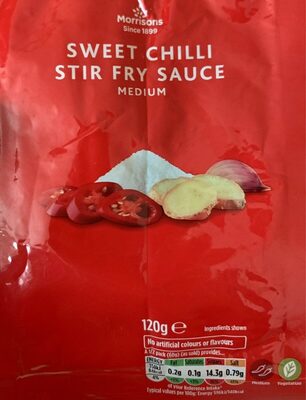 Sweet Chilli Stir Fry Sauce front packaging