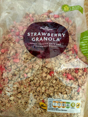 Strawberry Granola front packaging