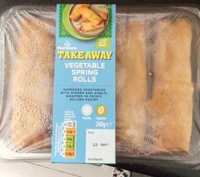 Vegetable spring rolls