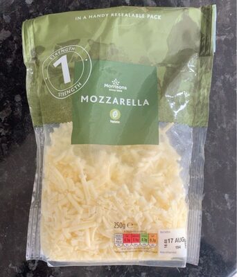 Morrisons Grated Mozzarella
