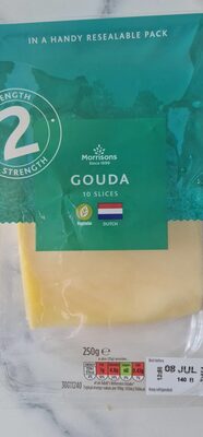 Gouda 10 slices front packaging