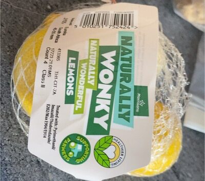 Naturally wonky lemons