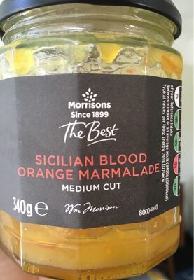 Sicilian blood orange marmalade