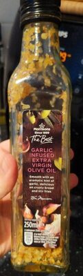 Garlic infused extra Virgin olive oil
